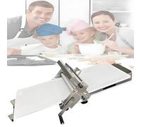 Machine à Rouler La PâTe Pliable Laminoir à manuel en acier inoxydable pour pâtes parfaitement préparées, épaisseur réglable pour professionnels