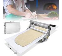 Machine à Rouler La PâTe Pliable Laminoir à professionnel pour boulangerie et pizza, manuel, en acier inoxydable, épaisseur réglable de 0,5 à 17,5 mm/0,5 à 27 mm