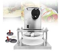 Machine à Rouler La PâTe Pliable Machine à manuelle à usage domestique et commercial, presse à pizza, presse à croûte de pâtisserie électrique 2000 W, en acier inoxydable pour cuisine et bou