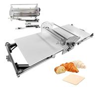 Machine à rouler la pâte pliante, feuille de pâte feuilletée et rouleau à fondant, machine à pâte pour la maison, machine à pâte avec épaisseur réglable de 2 à 30 mm