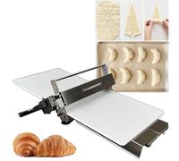 Machine à rouler la pâte pliante, petite trancheuse, portable, épaisseur réglable, acier inoxydable, laminoir manuel, presse combinée for une utilisation efficace des couches(300Type)