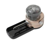 Machine à rouler les cigarettes， Electric Automatic Mini Portable Tobacco Filling Machine(Gold,6.5/5.5mm)