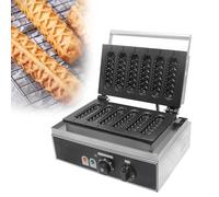 Machine À Rouler Les Hot-dogs 1550 W, Fabricant De Hot-dogs Professionnels, Contrôle De Température De 50 À 300 °C, Revêtement Antiadhésif, 6 Pièces Fabriquées En 2 À 5 Minutes