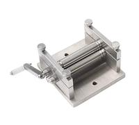 Machine À Rouler Les Plaques Manuelle DIY, Cintreuse De Tôles Souples pour La Fabrication De Bijoux Et L'artisanat du Métal, Jusqu'à 2 Largeurs Et 1 Épaisseur, Design Tendance