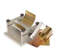 Machine À Rouler Les Plaques Manuelle DIY, Cintreuse Pour Tôles Métalliques Souples, Largeur De Rouleau : 60 Mm, Métal Souple, Facile À Utiliser Et Portable, Rouleaux Réglables Pour La Fabrication