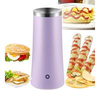 Machine à Rouler Les œufs électrique, Machine à omelettes, Cuisson en 8 Minutes, montée Automatique et Acier Inoxydable antiadhésif, Machine à œufs brouillés, chaudière à œufs, Machine à saucisses