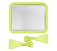 Machine à rouler - Ustensiles de cuisine en acier inoxydable de qualité alimentaire - Plaque de refroidissement pour enfants, famille, affaires, fête, extérieur, cuisine, restaurant, café, maison, été