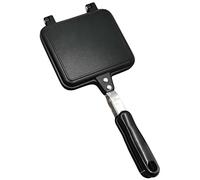 Machine à sandwich antiadhésive for petit-déjeuner, poêle à frire double face for toasts, gaufres et omelettes, compatible avec en extérieur, facile à nettoyer for les repas de famille et le camping