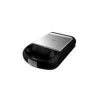 Cecotec Appareil à sandwichs Rock´nToast Family pour 4 sandwichs avec finitions en acier inoxydable, 1500 W de puissance et revêtement antiadhésif.