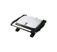 Machine à sandwich - EDM - 1600 W - Chrome - Double grill - Métal - 34 x 30 x 11 cm
