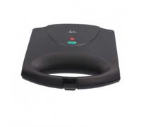 JATA JESW1231 - Appareil à croque-monsieur avec plaques anti-adhésives, 2 sandwichs, étanchéité parfaite, grillage rapide et uniforme, nettoyage facile, fermeture à clip, rangement vertical