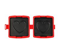 Machine à sandwich micro-ondes - chauffante pliable antiadhésive, matériau résistant à la chaleur, facile à nettoyer, design compact | Poêle à micro-ondes pour les voyages, le bureau, le dortoi