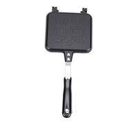 Machine à sandwich, presse à panini antiadhésive double face à motif de lapin avec poignée, presse à sandwich sur la cuisinière pour la cuisine à domicile, le petit-déjeuner et le