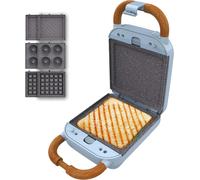 Machine à sandwich rétro 3-en-1 700?W Cecotec