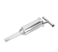 Machine à Saucisse Manuelle en Acier Inoxydable, Argenté | Pratique, Facile à Utiliser, Nettoyage Simple, Conception Robuste, Remplissage Précis, Usage Quotidien