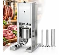 Machine à saucisses électrique portative | Conception d'opération for une seule personne,for traitement du gibier chasse des repas en famille(4L(8.8lbs))