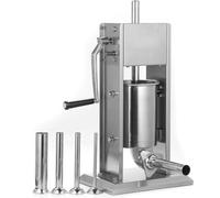 Machine à saucisses électrique verticale avec 4 tubes à farce, 3 l