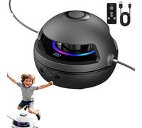 Machine à Sauter à La Corde Musicale, Corde à Sauter Intelligente, Réglage De La Vitesse De 1 à 10, Écran Led, Lumière Respirante Sept Couleurs, Fonction Musicale Bluetooth (Noir)
