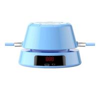 Machine à sauter à la corde pour le fitness - Appareil à sauter électrique intelligent avec écran LED, système de comptage automatique | Machine d'exercice de saut sans fil pour la maison, la salle de