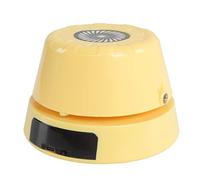 Machine à Sauter électrique Intelligente avec Télécommande, Facile à Utiliser et à Assembler, Adaptée aux Débutants, 2 Cordes Incluses (Yellow)