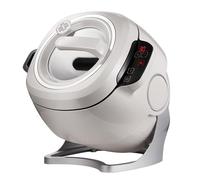 Machine à sauter multifonction, robot culinaire 2000 W avec tambour rotatif à 360°, chauffage électromagnétique IH pour sauté, ragoût et cuisson