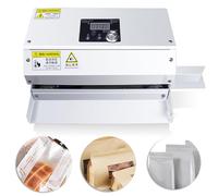 Machine à sceller à bande continue, thermoscellante avec réglage de la température et de la vitesse, scellant automatique horizontal de sacs en plastique pour usage domestique - 220 V