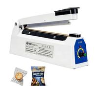 Machine à sceller à chaud 200 mm, soudeuse à film, contrôle de la température, largeur du joint de 3 mm, machine à sceller à chaud, machine à sceller à chaud, machine à sceller