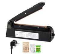 Machine À Sceller À Chaud 200 mm, Thermoscelleuse Machine, Scelleuse Thermique, Scelleuse De Sacs En Plastique, Impulse Heat Sealer, 3 mm Largeur d'étanchéité, Contrôle de température à 8 niveaux