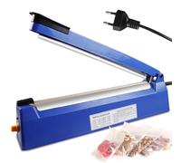 Machine à sceller à chaud 300 mm - Machine à sceller des films en plastique - Largeur d'étanchéité : 3 mm - Soudeuse portable - Pour films plastiques thermoplastiques