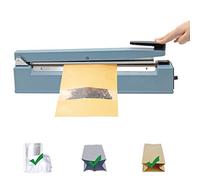 Machine à sceller à chaud 400 mm, scellage à la main pour plastique, Mylar, sacs en papier kraft, 600 W, 220 V