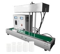 Machine à sceller à induction continue pour goulot de bouteille diamètre 15-70 mm/15-85 mm/50-120 mm/60-130 mm, scellant automatique pour bouchon de bouteille, pour sceller les bouteilles plastique