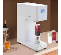 Machine à sceller automatique avec écran LCD pour un usage commercial, idéale pour le thé au lait, le café et les magasins de dessert, 220 V, équipement de mise en conserve portable