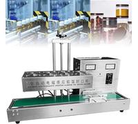 Machine à sceller automatique de papier d'aluminium 2200 W - Bande d'induction électromagnétique continue pour sceller efficacement les bouteilles