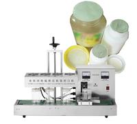 Machine à sceller automatique en aluminium pour bouteilles en plastique et verre, compatible avec différentes tailles de bocaux