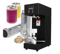 Machine à sceller automatique pour gobelets de 55 mm, scellant de tasse électrique avec compteur intelligent, outil de capsulage de canettes pour usage domestique ou commercial