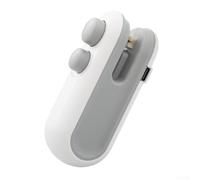 Machine à sceller compacte et rechargeable 2 en 1 pour collation et sacs alimentaires, machine à sceller à la main portable pour usage domestique