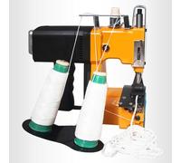 Machine à sceller électrique portable, 190 W, appareil manuel haute vitesse pour sceller le riz, la farine, les sacs de ciment, comprend 11 accessoires, 2 secondes par sac