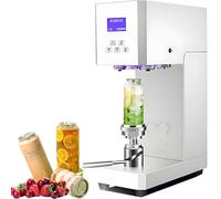 Machine à sceller électrique pour bouteilles de thé au lait et de boissons, scellant de comptoir avec panneau LED pour bars, cafés