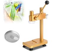 Machine à sceller en alliage d'aluminium, couturière portable avec hauteur réglable pour sceller les bouteilles d'animaux de compagnie de 330 ml, 250 ml, 500 ml, base fixe pour une utilisation facile