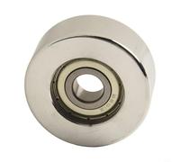 Machine à sceller la courroie - Roue d'impression continue I compatible avec les scellants de gaufrage Fr1000 Fr900 - Diamètre extérieur : 50 mm - Diamètre extérieur : 13 mm - Métal (roue lisse)