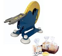 Machine à sceller le pain, manuel à clip avec 4 ventouses pour une fixation sécurisée, comprend 1 rouleau de clip pour emballer des biscuits, du pain et des bonbons