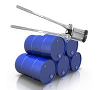 Machine à sceller le tambour d'huile de 200 L - Scellant à sertir de 130 litres, outil de sertissage durable pour des joints sécurisés, 35 mm, idéale pour un usage industriel