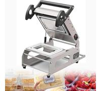 Machine à sceller les aliments manuelle - Machine à sceller la chaleur à pression manuelle pour boîtes à emporter et emballages de supermarché, efficace 7 à 8 fois/minute