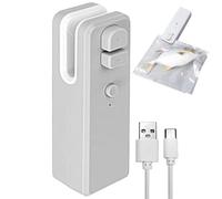 Machine à sceller les aliments,Mini machine à refermer les sacs 2 en 1 avec cutter - Machine à sceller les aliments portative pour la conservation de la fraîcheur de la viande, des secs et hu