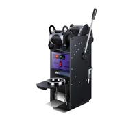Machine à sceller les boissons Machine automatique de cachetage film rouleau commerciale tasse pression main élevée thé au lait et soja(A-Without)