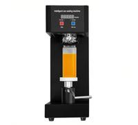 Machine à Sceller Les Canettes De Soda Avec écran Lcd, Remplisseuse, Scelleuse De Canettes, Diamètre 5,5 Cm Et Hauteur Réglable De 14 à 21 Cm, Pour Canettes En Plastique, Verre Et Fer Blanc. Black