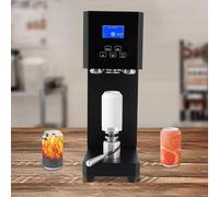 Machine à Sceller Les Canettes De Soda, Semi-Automatique, Avec écran LED, 4 à 6 Secondes Par Heure, Pour Cafés, Bars Et Magasins De Boissons.,Black