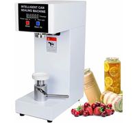 Machine à sceller les canettes électrique - Scellant pour le stockage des boissons, idéal pour le brassage maison et sceller les canettes de soda, de bière et de thé