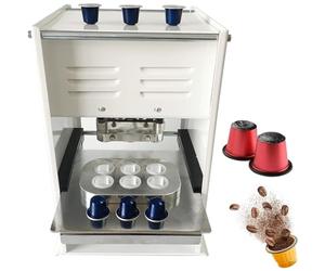 Machine à sceller les capsules de café pour capsules de 37 mm, rapide et efficace pour la maison, le café et une utilisation commerciale