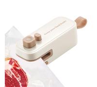 Machine à Sceller les Sachets Mini,Machine de Scellage de Sachets Miniature et Chauffante | Appareil USB Rechargeable de Conservation pour Légumes Chips Viande Fruits Fromage